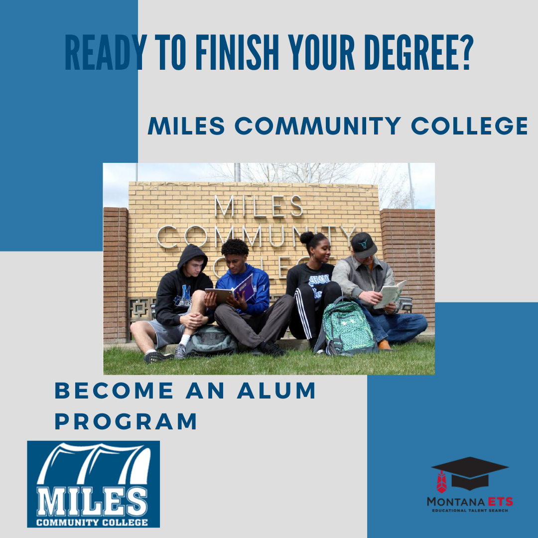 Miles CC Become an Alum